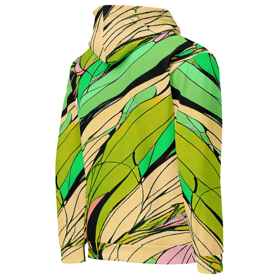 Vibrant Swirls Unisex Hoodie – Colorful All-Over Print Hoodie for Artistic Streetwear & Bold Aesthetic Style product image (5)