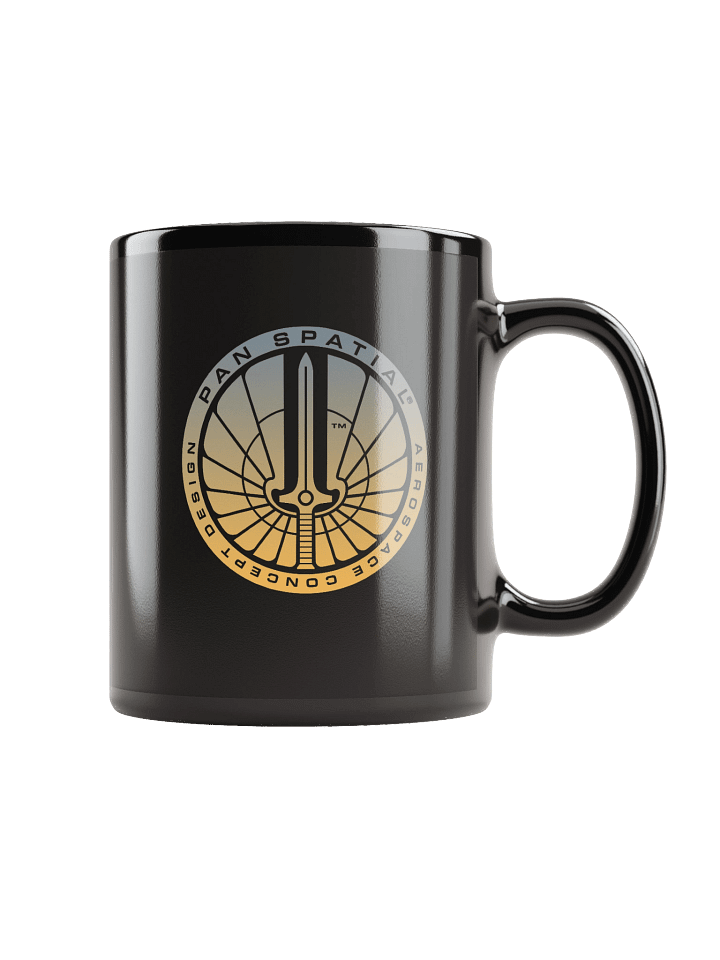 Pan Spatial Black and Gold Mug product image (2)
