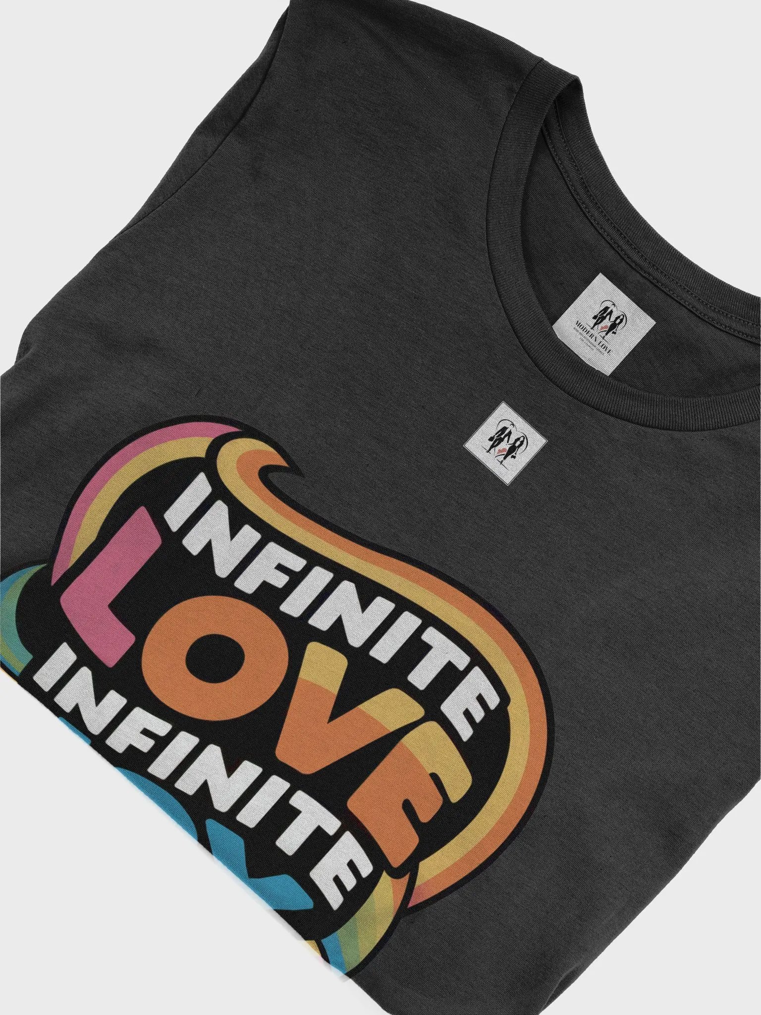 Infinite Love Infinite Joy Rainbow Unisex T-shirt product image (5)
