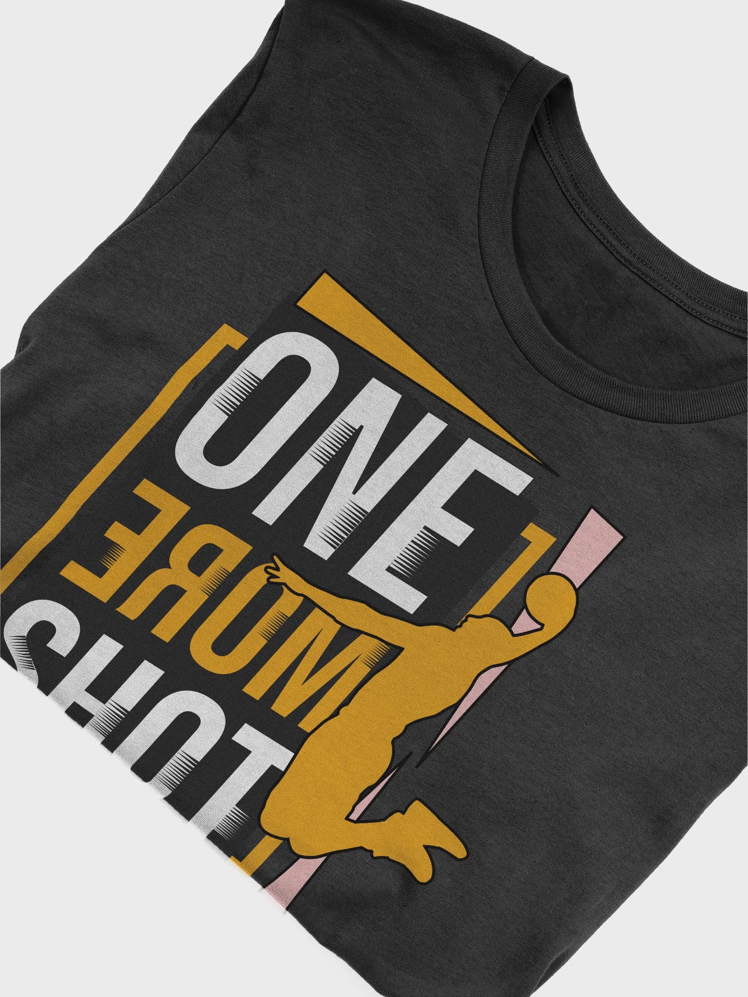 One More Shot Basketball Male Airborne Dunk Statement Tee product image (3)