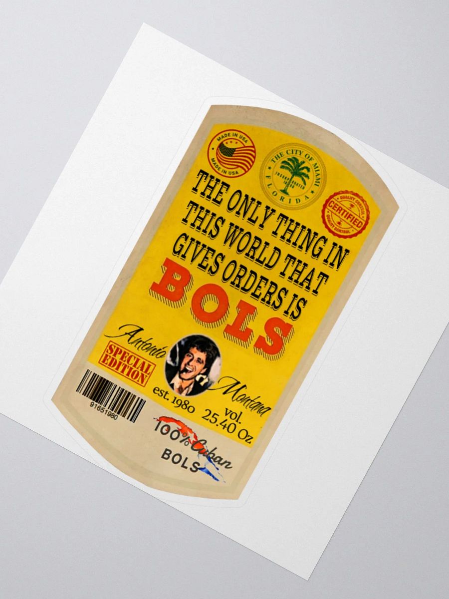 Antonio Montana's BOLS Gin Kiss Cut Stickers product image (2)
