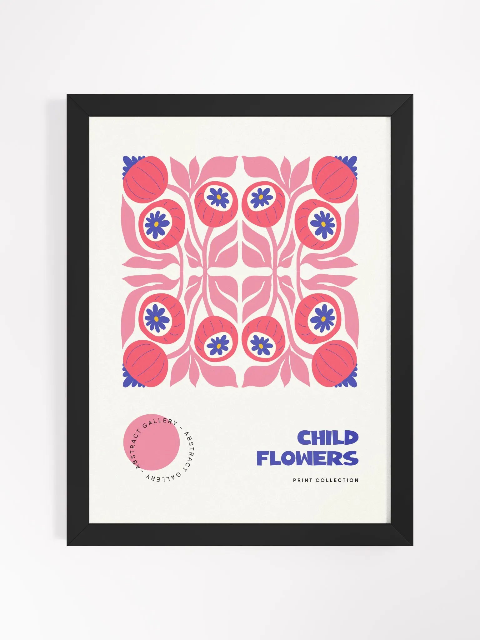 Child Flowers - Framed Poster product image (1)
