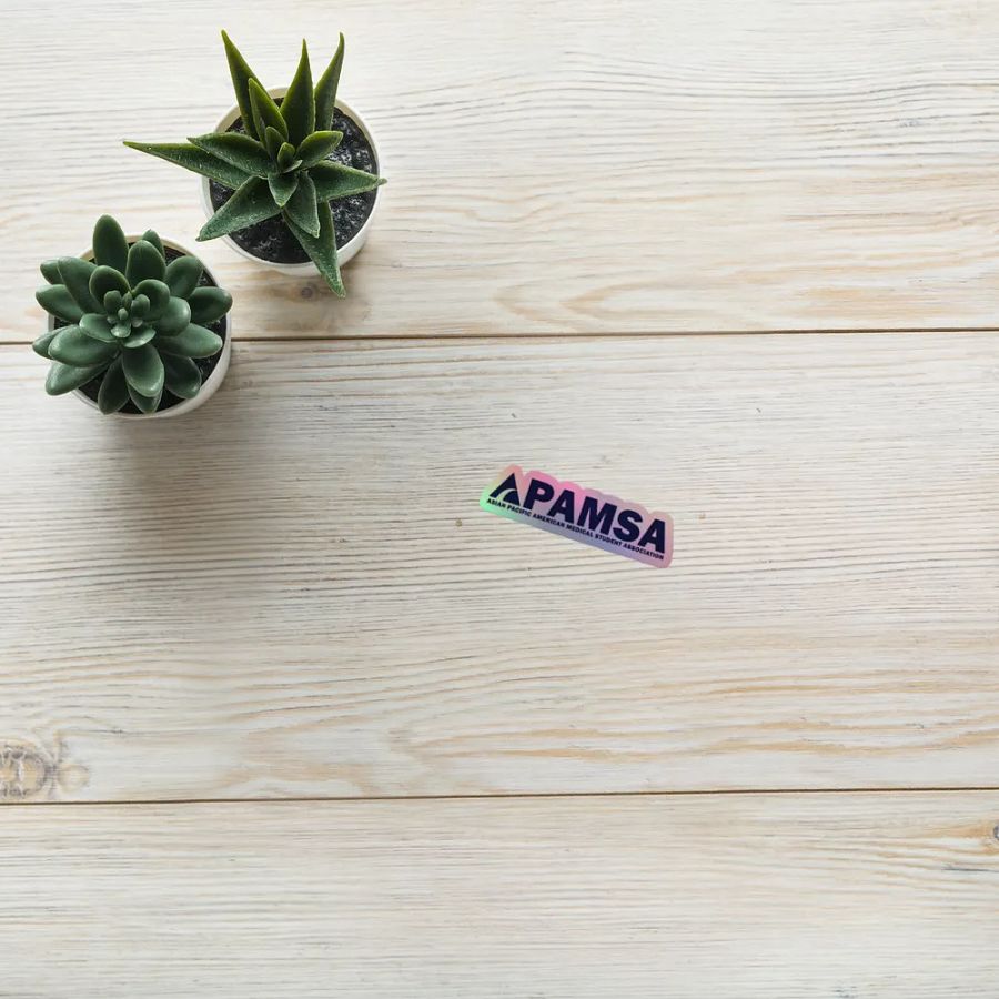 Holographic Long Logo Sticker product image (10)