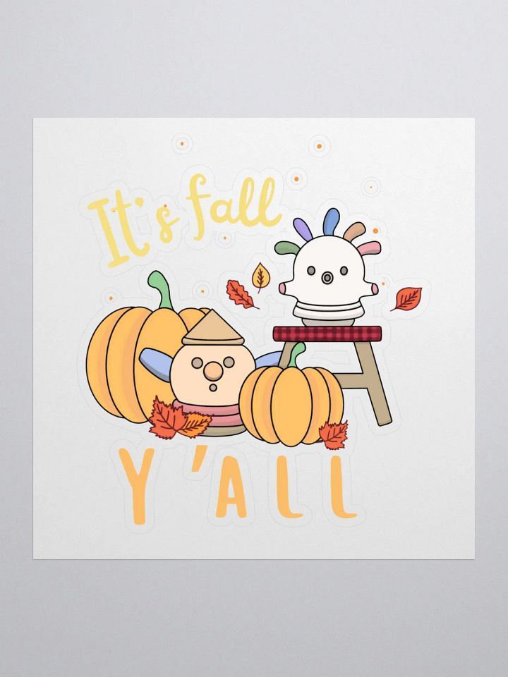 It's Fall! Gyroid Sticker product image (1)
