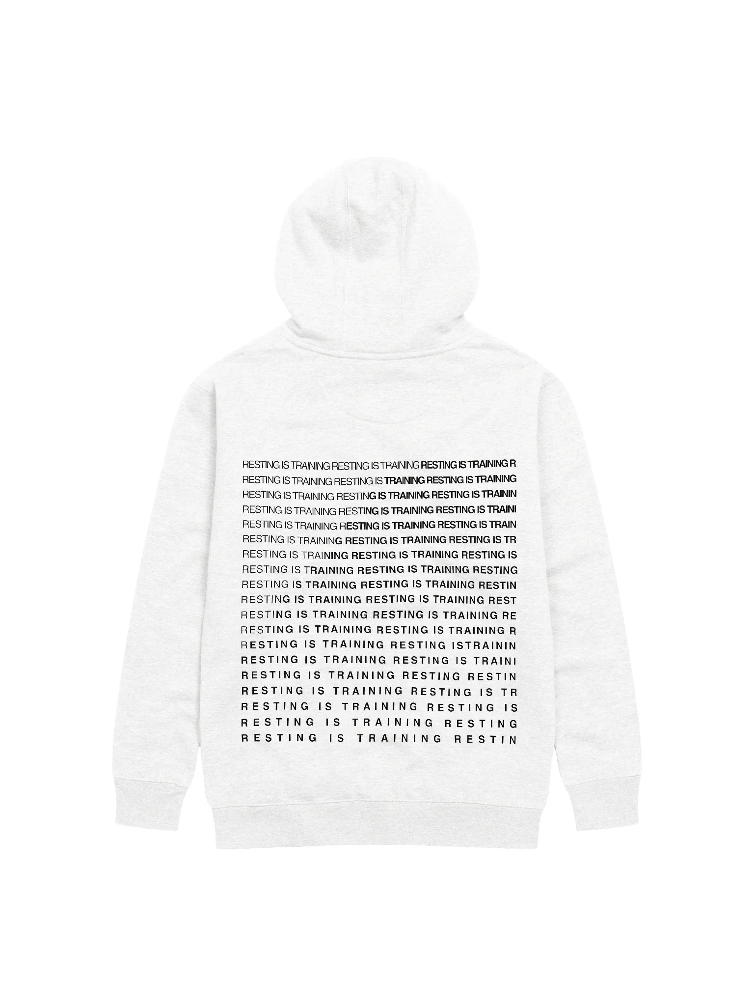 Vert.run Hoodie - Resting is training product image (2)