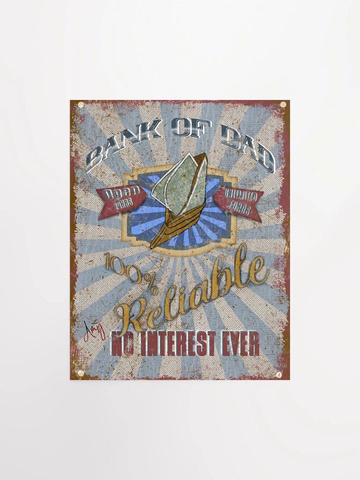 Bank of Dad Poster product image (1)