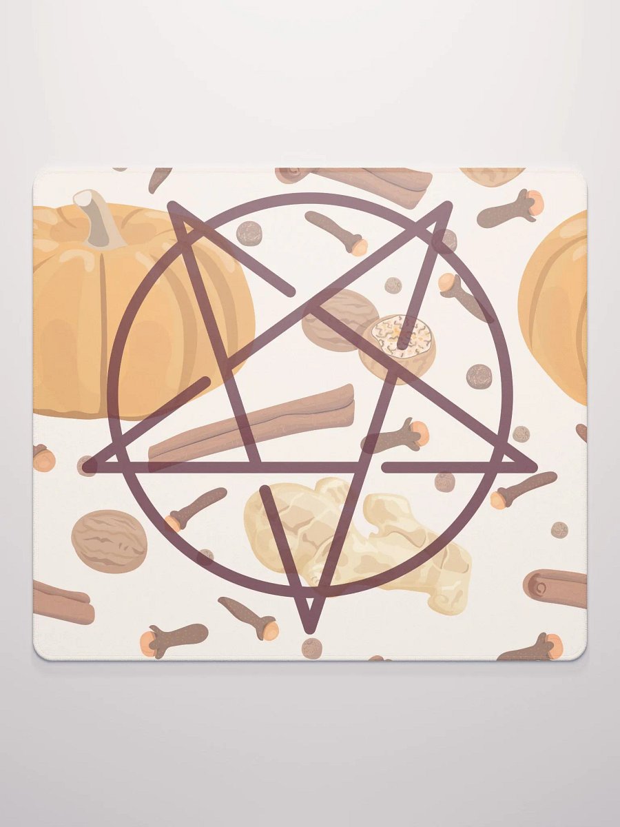 Gaming Mouse Pad: Pumpkin Spice Satanic Vice product image (2)