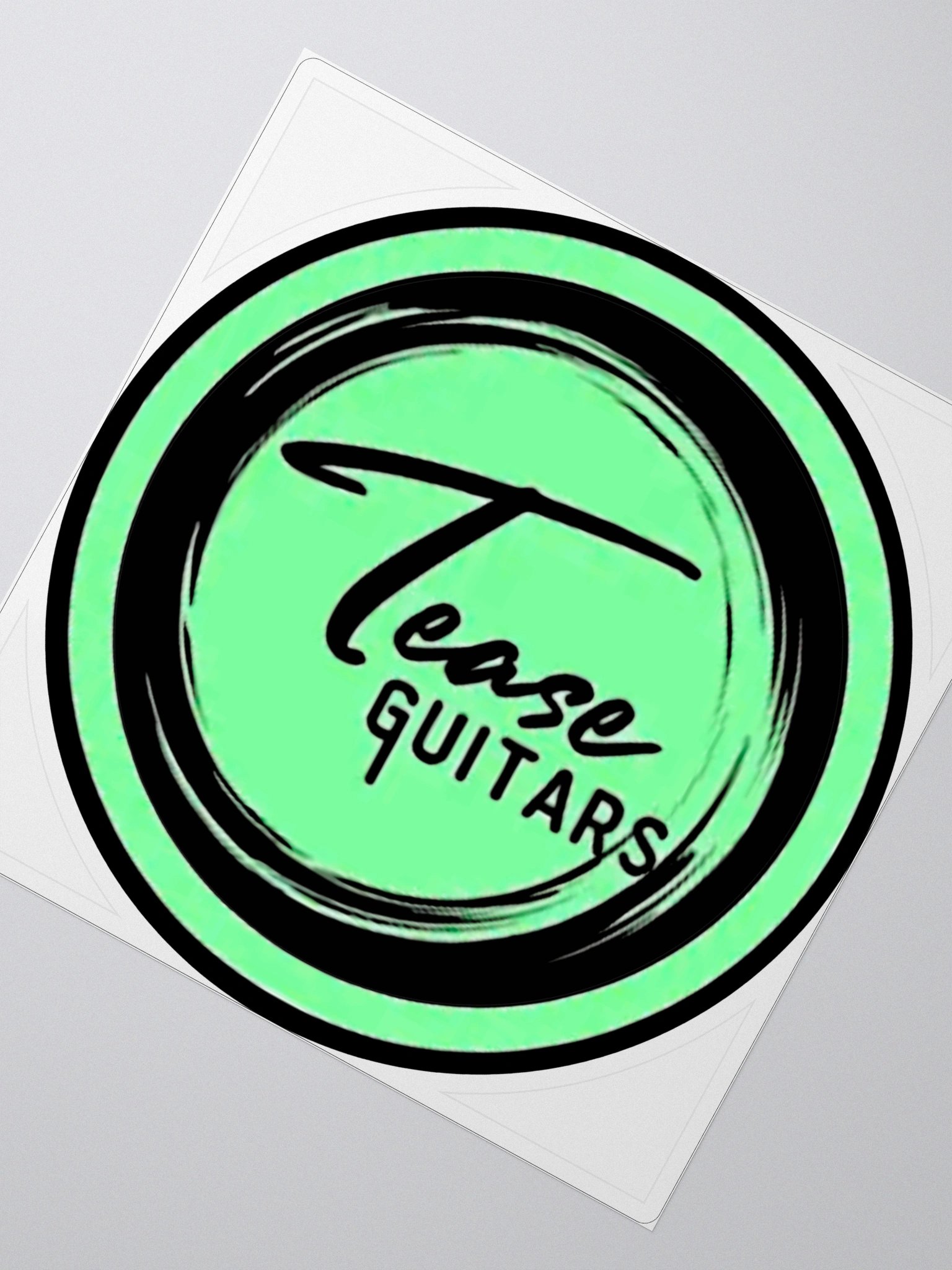 Tease Guitars CD Sticker product image (2)