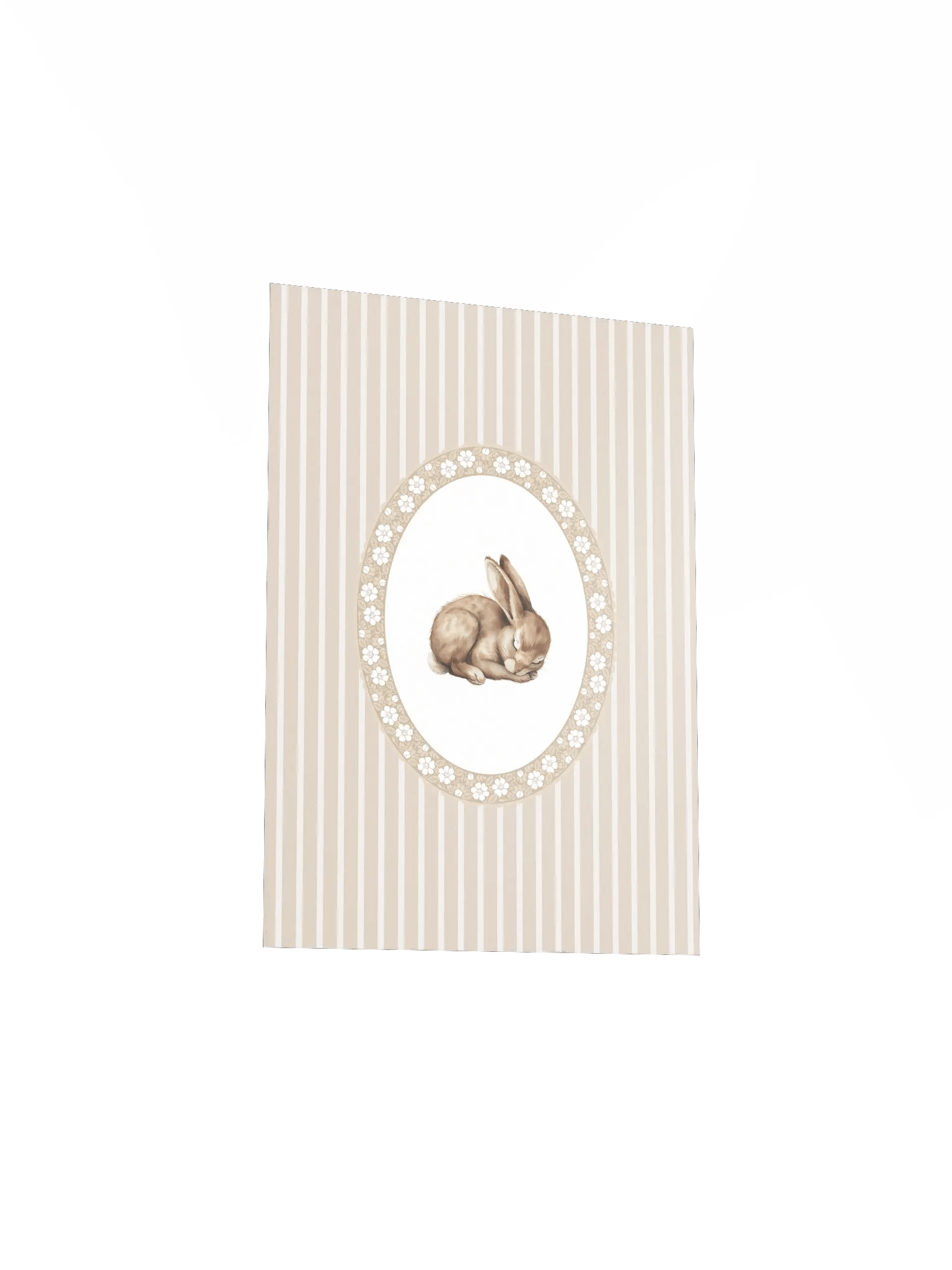 Classic Bunny Nursery Print - Sleeping Bunny product image (4)