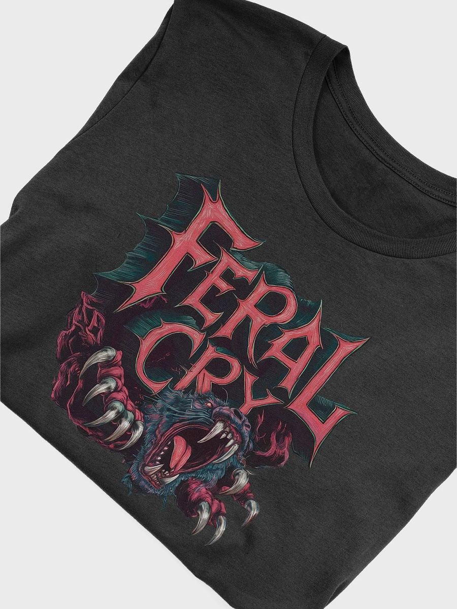 Cool Feral Cry T-Shirt Plus Music File product image (3)