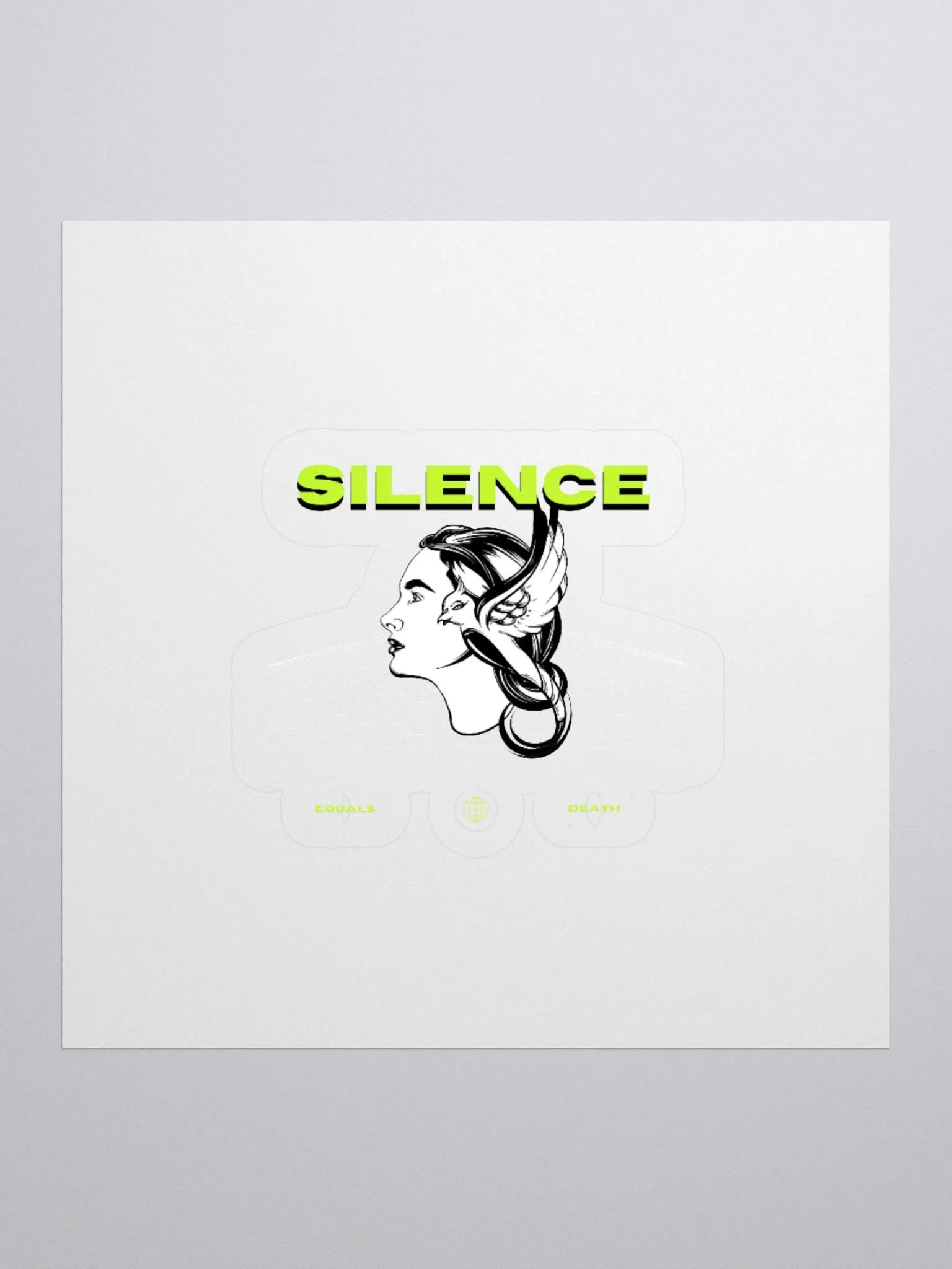 Silence Stickers product image (1)