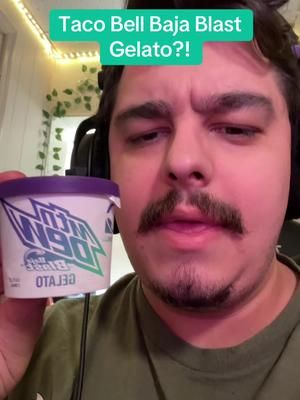 Baja Blast Gelato from @tacobell 🧐🔥 #mtndew #tacobell #bajablast 