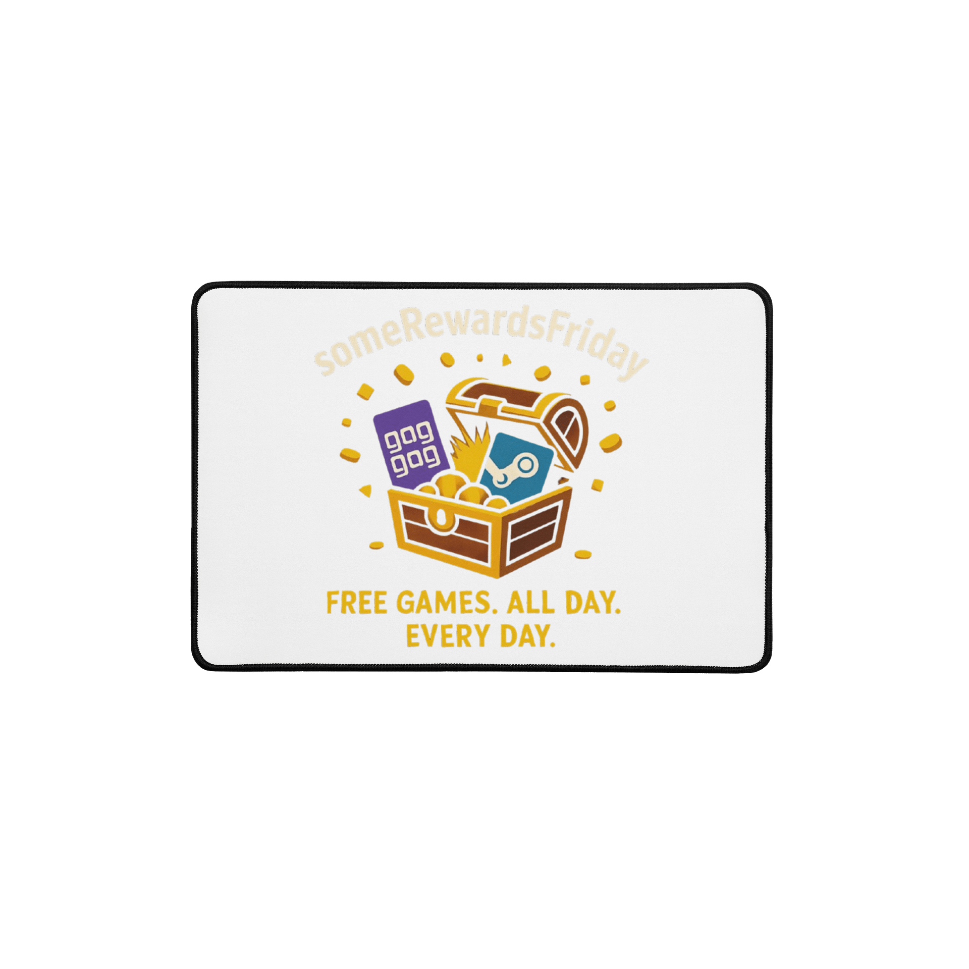 someRewardsFriday Treasure Desk Mat product image (1)