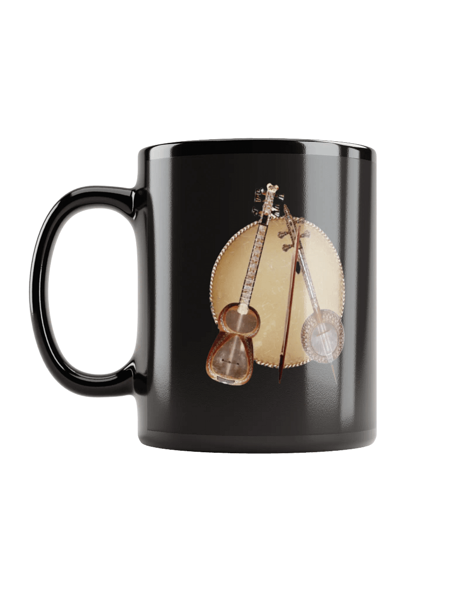 Mug with tar and kamancheh design for mugham lovers product image (12)