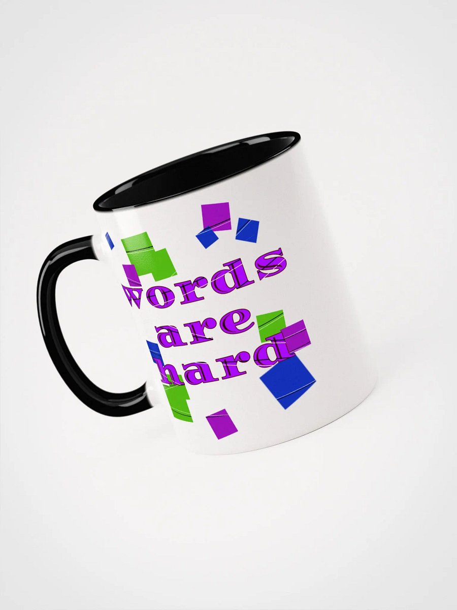 words are hard mug product image (30)