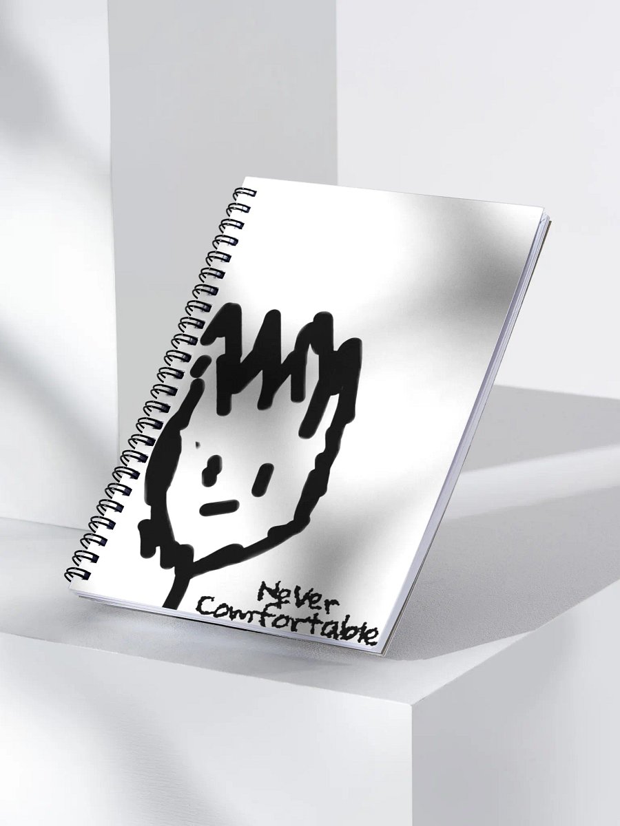 NEVER COMFORTABLE NOTE-BOOK product image (3)