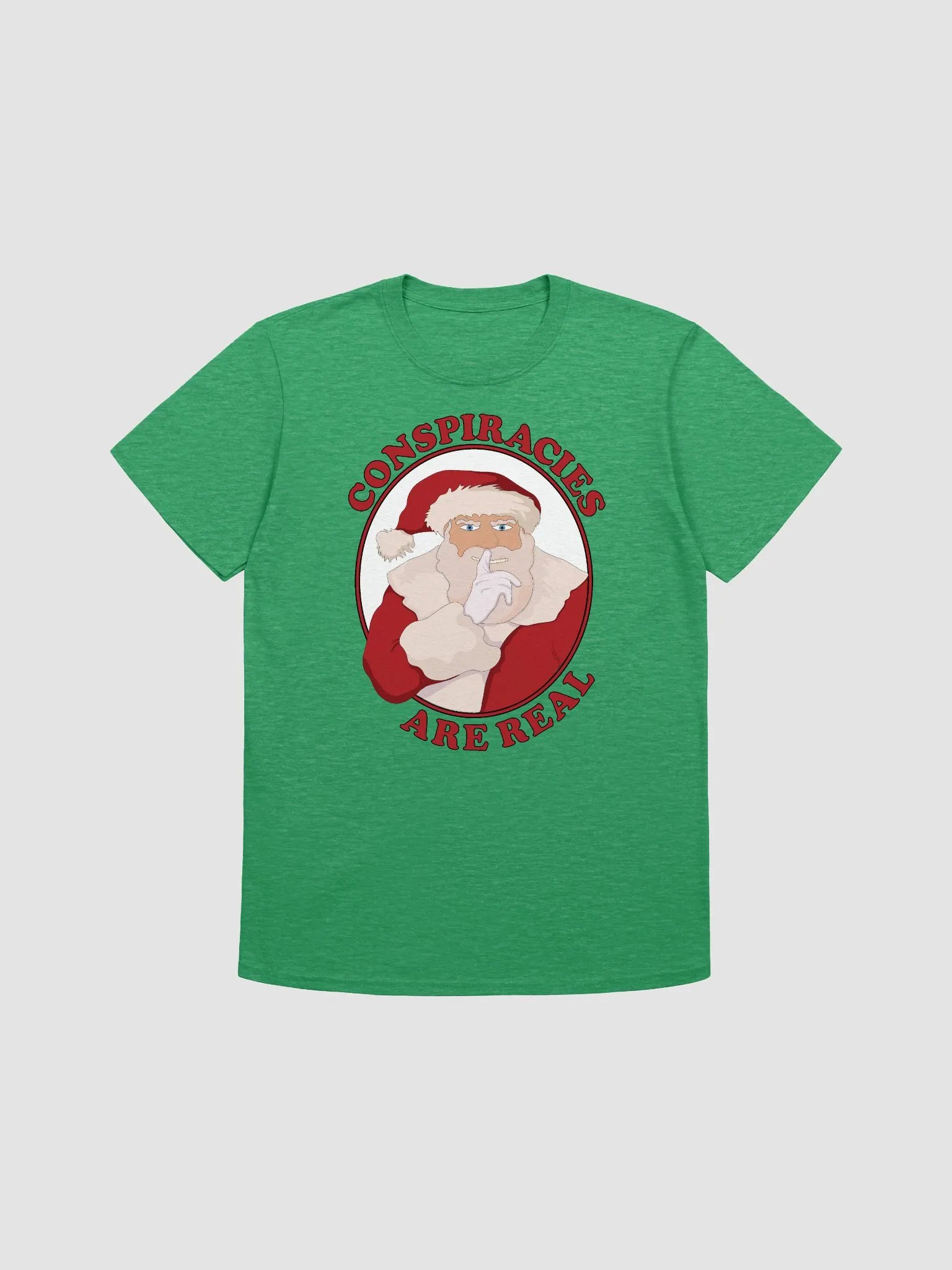 Conspiracies Are Real - Santa Claus - Gildan Unisex Softstyle T-Shirt product image (2)
