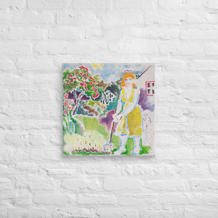 Eve of the Northwest Gardening 1987 on canvas (24" x 24") product image (2)