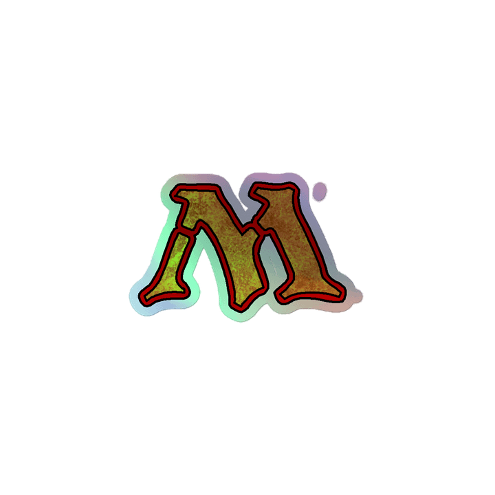 Zeros MTG Gold Monogram Holographic Sticker Set product image (1)