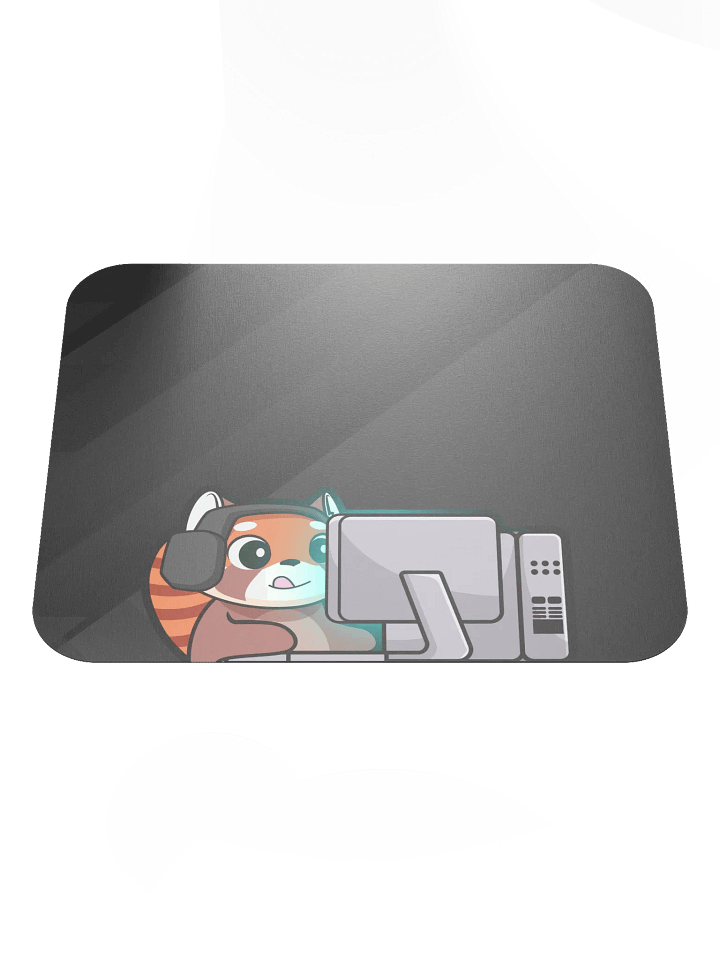 Gaming Bear Mouse Pad (Geo Black) - 8.7" x 7.1" product image (2)
