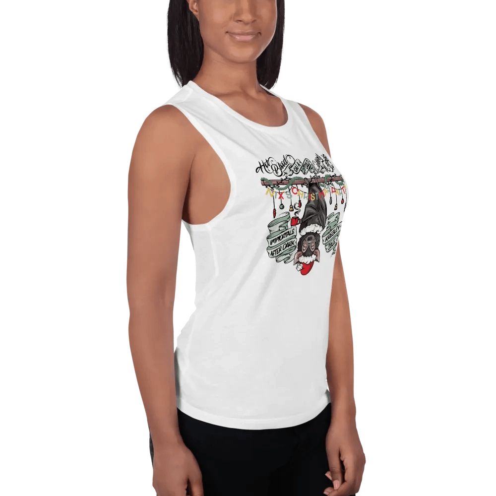 Bertil Christmas Flowy Muscle Tank product image (19)