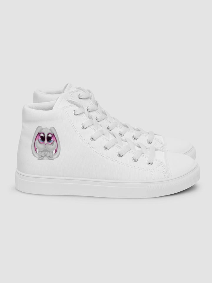 Women's High Top Canvas Sad Bunny Shoes product image (2)