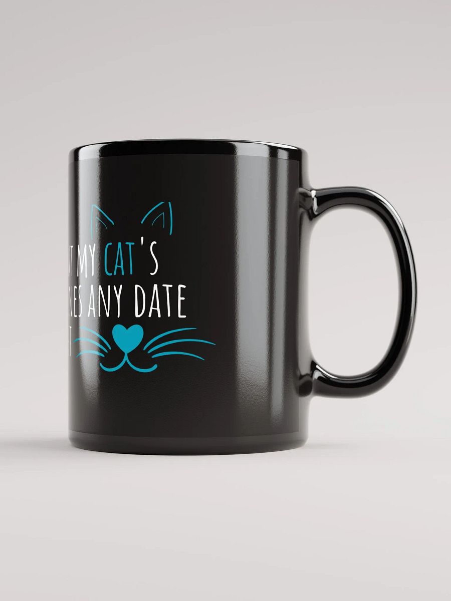 Whisker Wonders Black Glossy Mug product image (3)