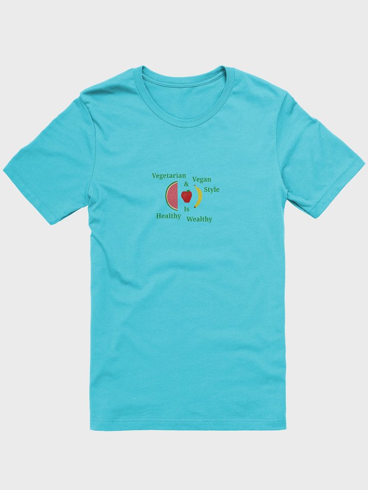 Healthy Wealthy Vegan T-Shirt product image (1)