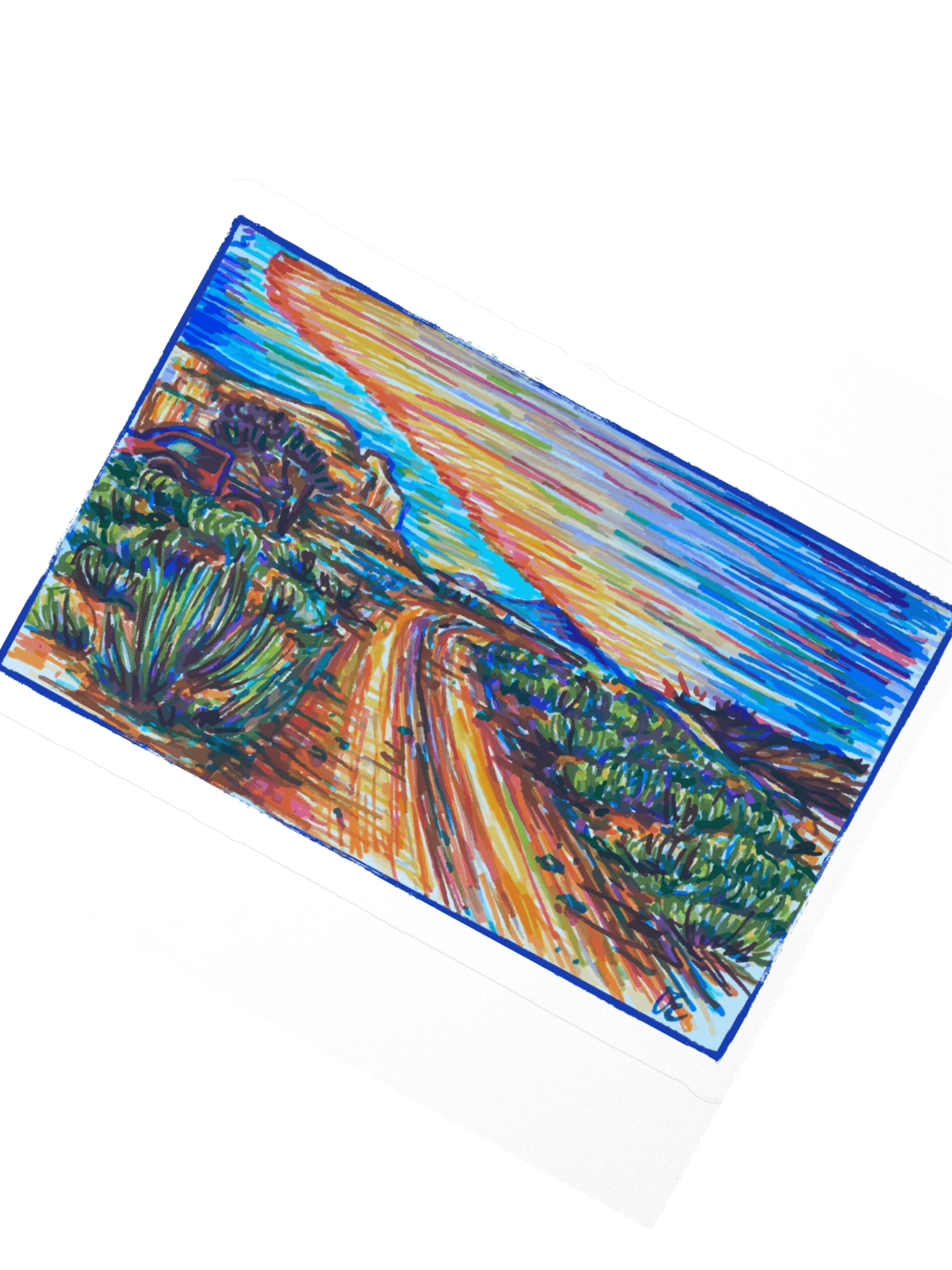 Dreamy Desert Sticker product image (4)