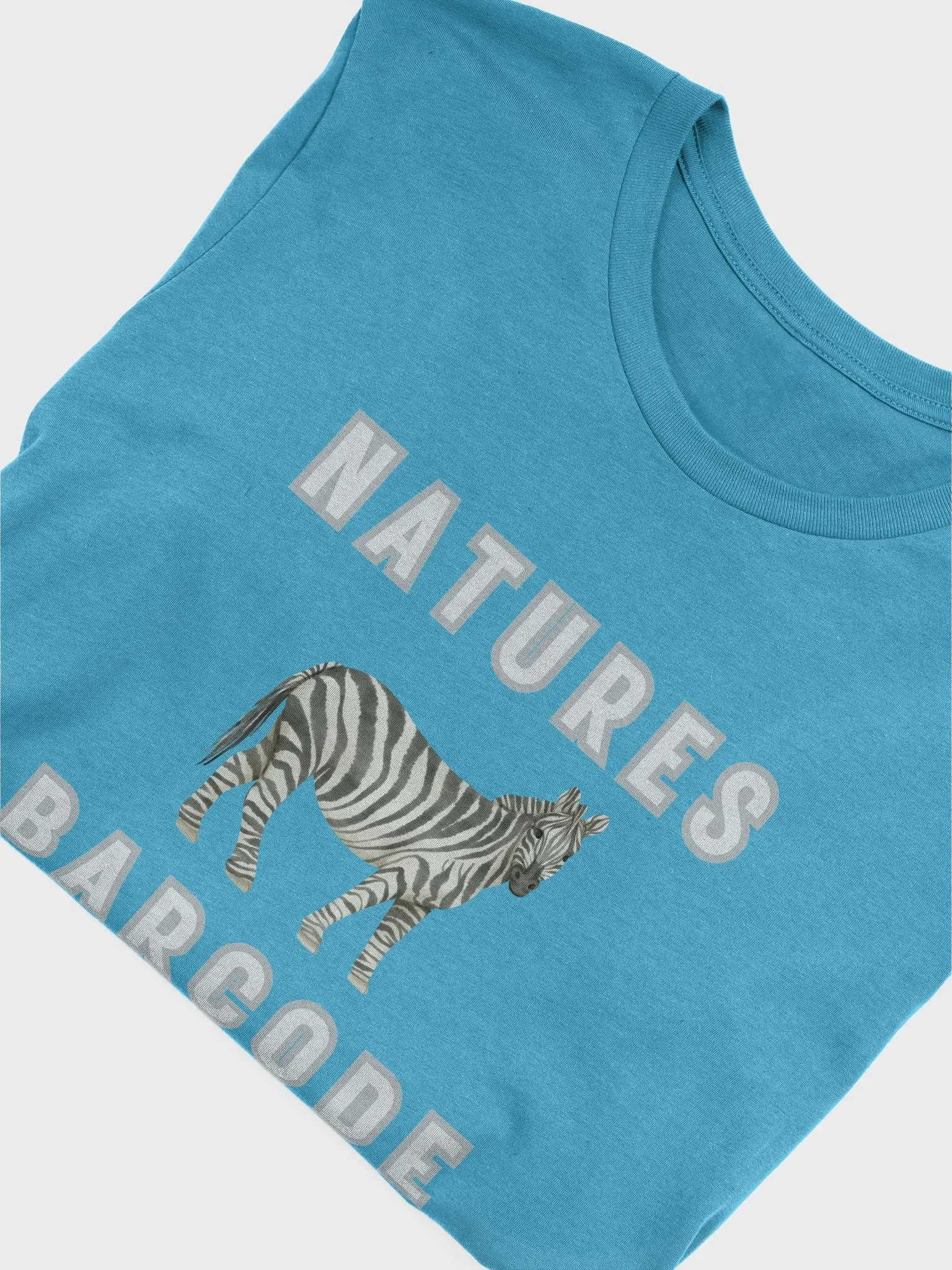Nature's Barcode Zebra T-Shirt product image (47)