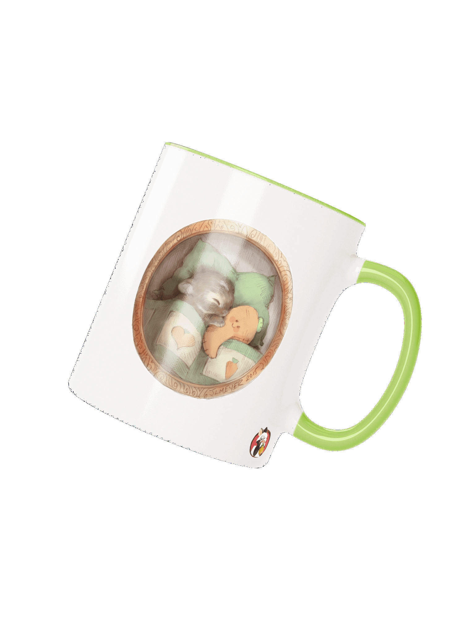 Green Cup version of Sleeping bunny! product image (2)