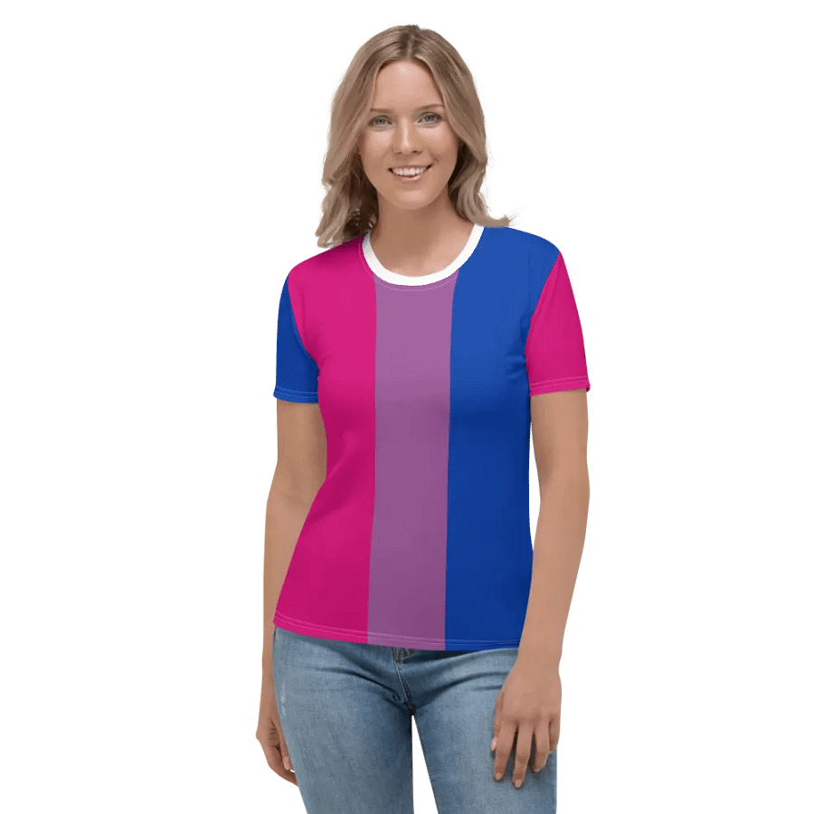 Bisexual Pride Flag - All-Over T-Shirt product image (2)