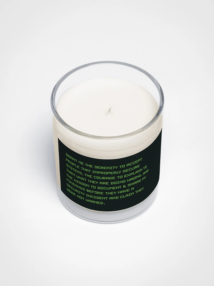 Serenity Candle - Black & Green product image (3)