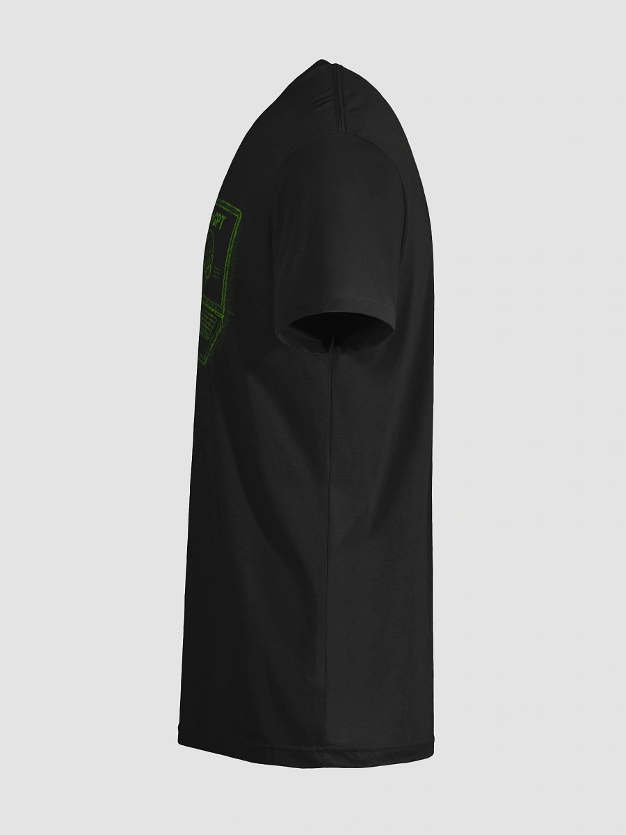 NatGPT: Check important info shirt - Black Tee product image (12)