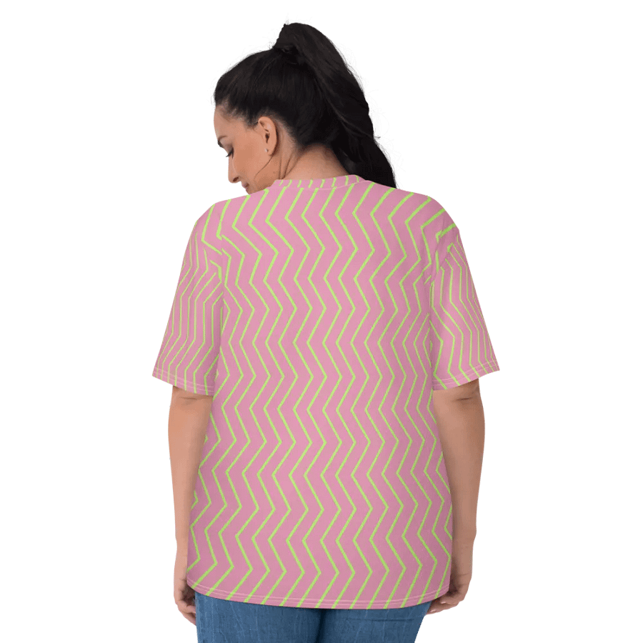 Zigzag Zest Women's Crew Neck T-Shirt product image (6)