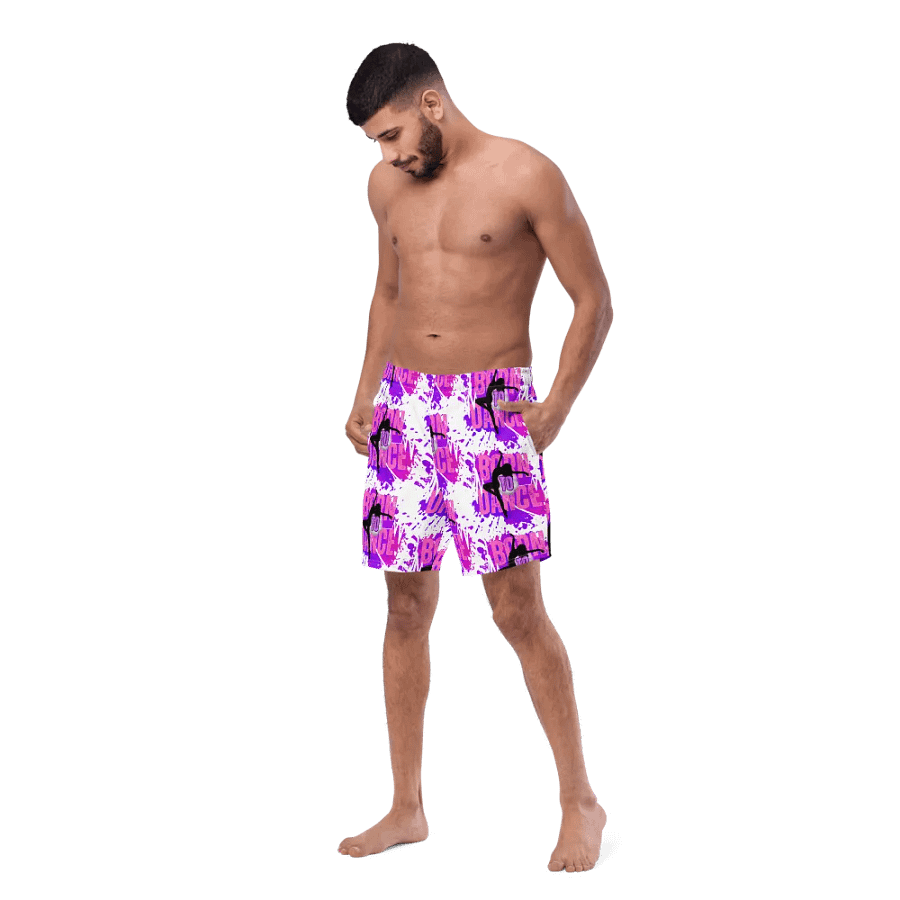 Born to Dance Her Silhouette All-Over Swim Trunks product image (6)