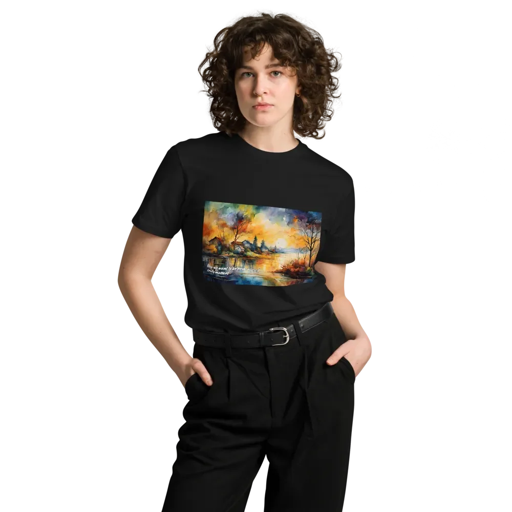 Sunset Serenity by the Lake T-Shirt product image (9)