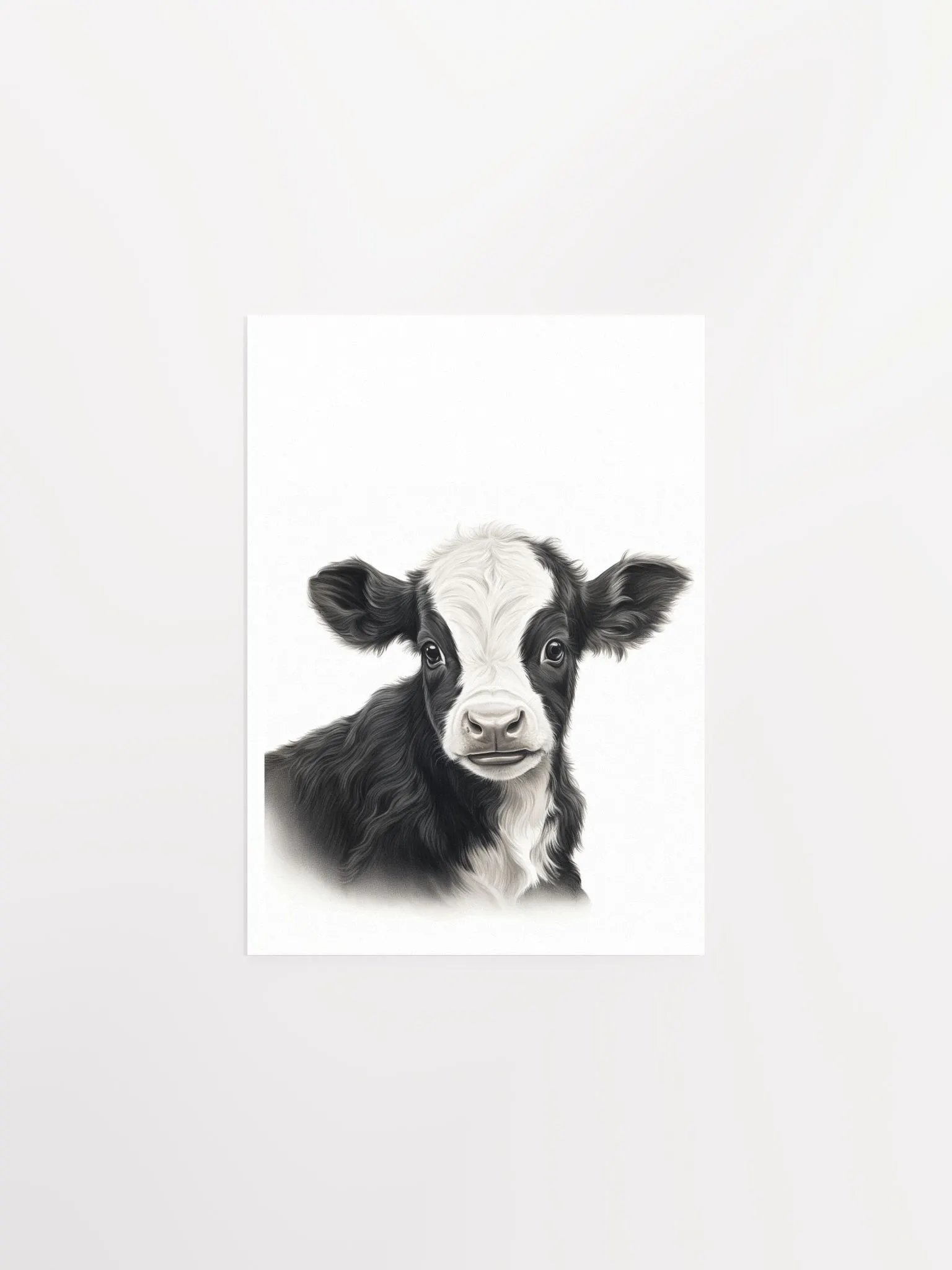 Cute Cow - Farm Animal Print A03 product image (2)