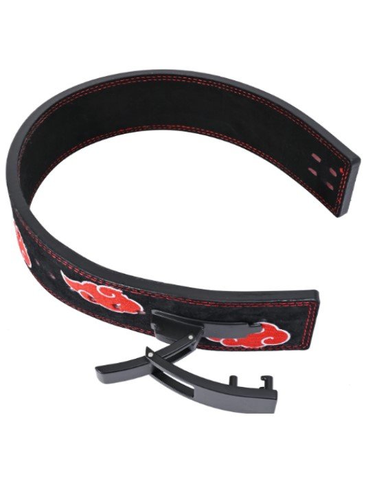 Comfortable Genuine Cowhide Anime Cloud Gym Waist Support Power Trainning Weightlifting Pull-up Lifting Belt product image (2)