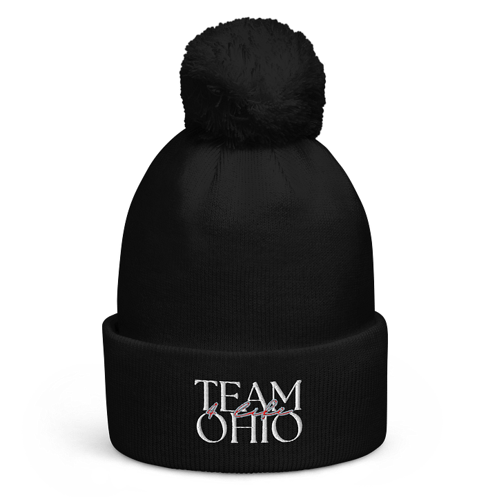 Ohio Pride Pom-Pom Beanie product image (1)
