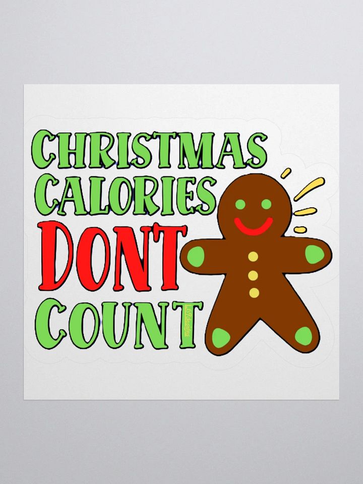 CHRISTMAS CALORIES DON'T COUNT product image (1)