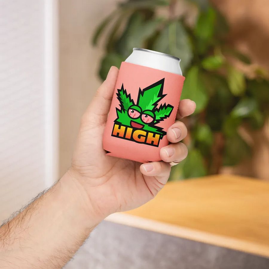 HIGH DRINK KOOZIE PINK product image (5)