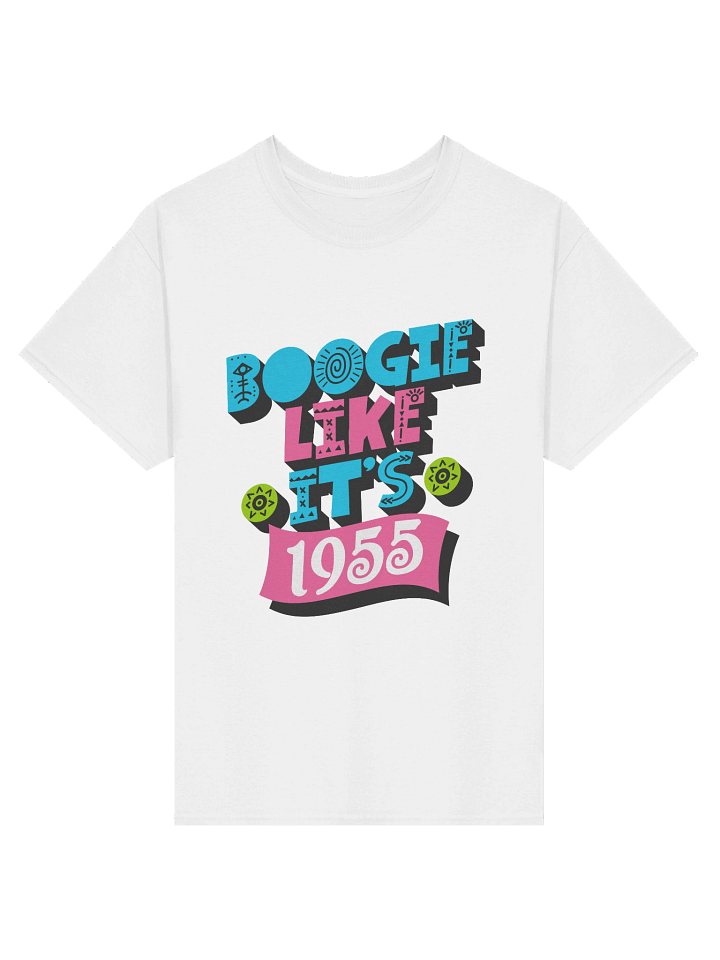 Boogie like it's 1955 – Vintage White Tee product image (1)