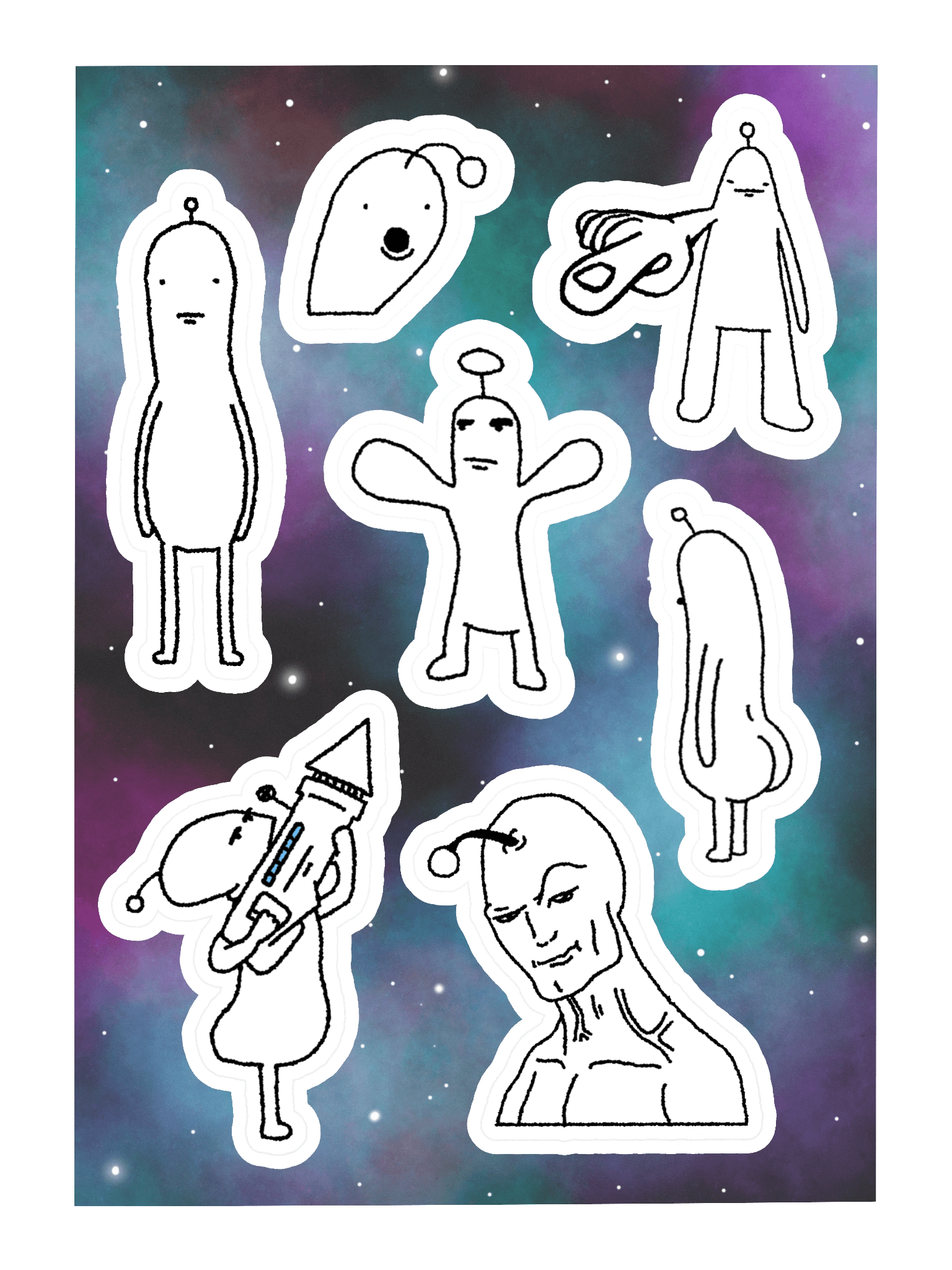 BUNGBUNG STICKER SHEET product image (3)