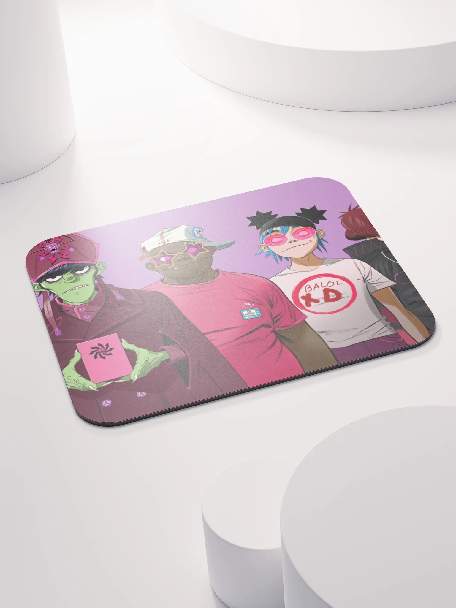 Gorillaz x balolxD mouse pad product image (4)