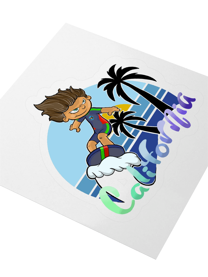 California Surf Srticker product image (1)
