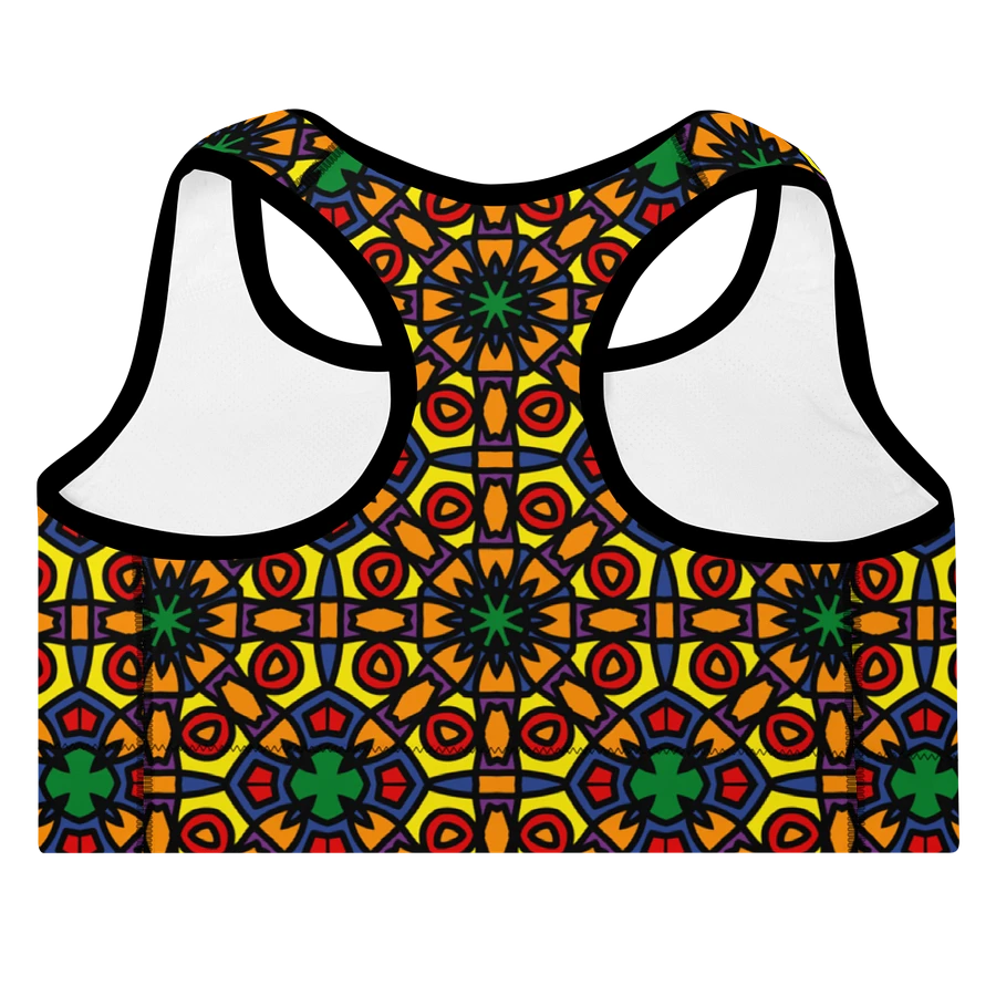 Pride Abstract (1) - Padded Sports Bra product image (3)