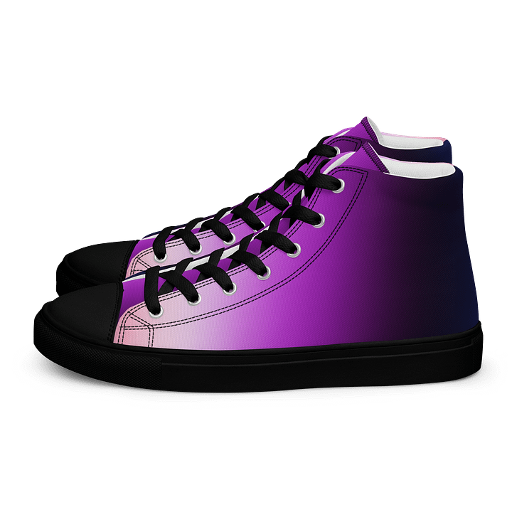 Gender-fluid High Top Canvas Shoes product image (1)