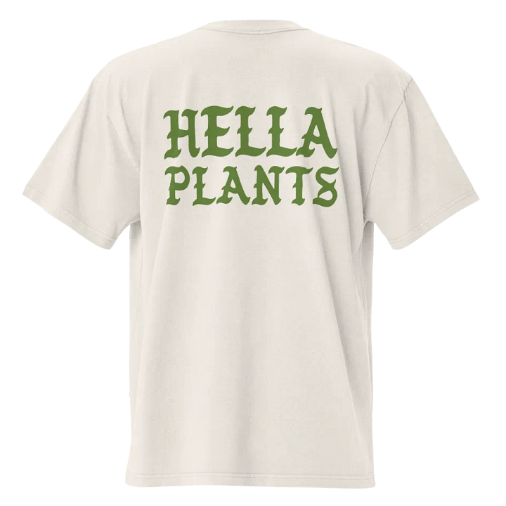 HELLA PLANTS oversized unisex tee product image (2)