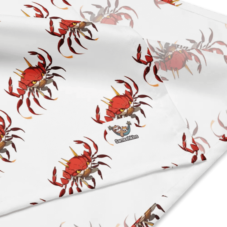Crab Crawl All-Over Bandana product image (4)
